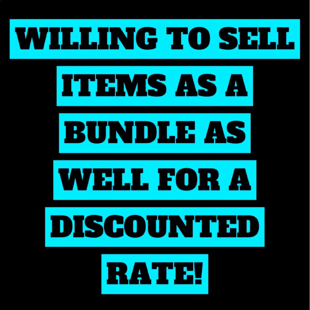 BUNDLES AVAILABLE!!!(don’t buy listing!!)